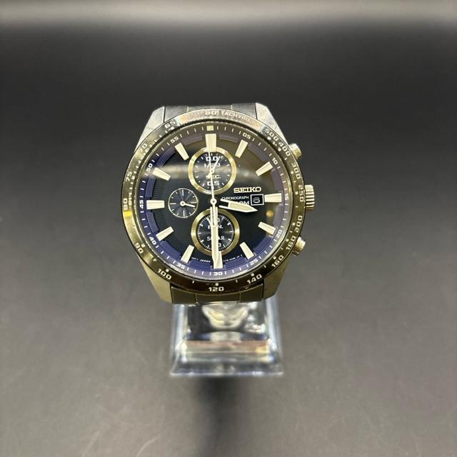 即決 SEIKO セイコー CHRONOGRAPH 腕時計 V176-0AV0 < ブランド  即決 SEIKO セイコー CHRONOGRAPH 腕時計 V176-0AV0 < ブランドの