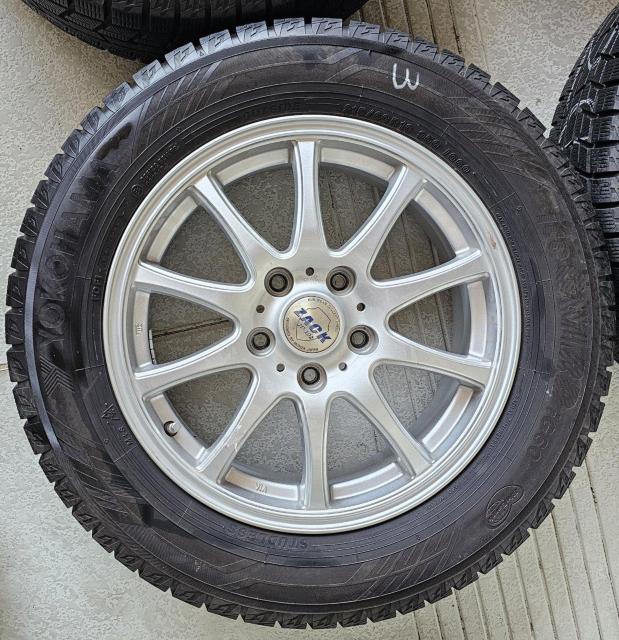 ZACK JP-102 6.5J +53 PCD114.3 Rn} ACXK[h iG60 ~悤4{Zbg 215/60R16  /oCN