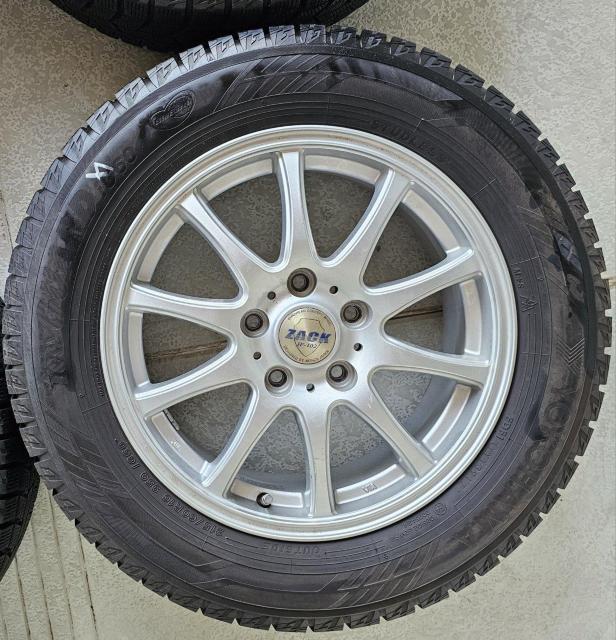 ZACK JP-102 6.5J +53 PCD114.3 Rn} ACXK[h iG60 ~悤4{Zbg 215/60R16  /oCN