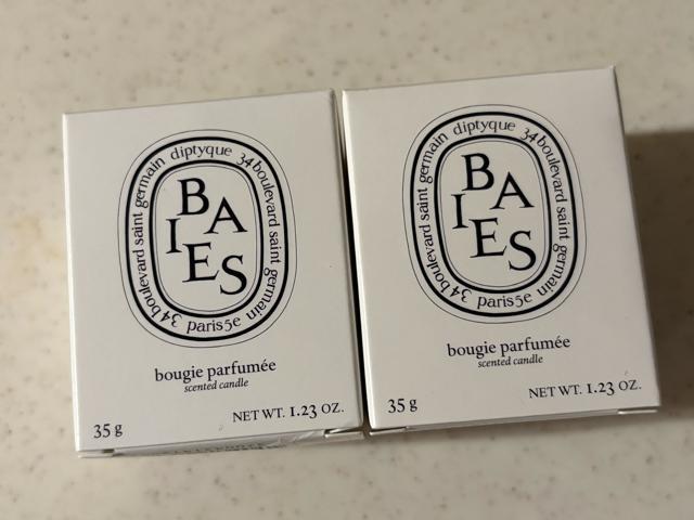 ☆diptyque(ディプティック) フレグランスキャンドル BAIES 35g×2個☆ < インテリア/ライフ ☆diptyque(ディプティック) フレグランスキャンドル BAIES 35g×2個☆ < インテリア/ライフの