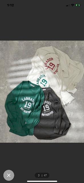 ラブラドールレトリバー 別注フットボールロングTシャツ美品 < 女性ファッション  ラブラドールレトリバー 別注フットボールロングTシャツ美品 < 女性ファッションの