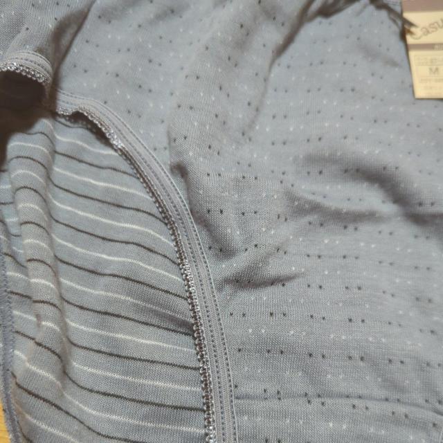 新品衣類 グレーのドット&グレー柄 М < 女性ファッション  新品衣類 グレーのドット&グレー柄 М < 女性ファッションの