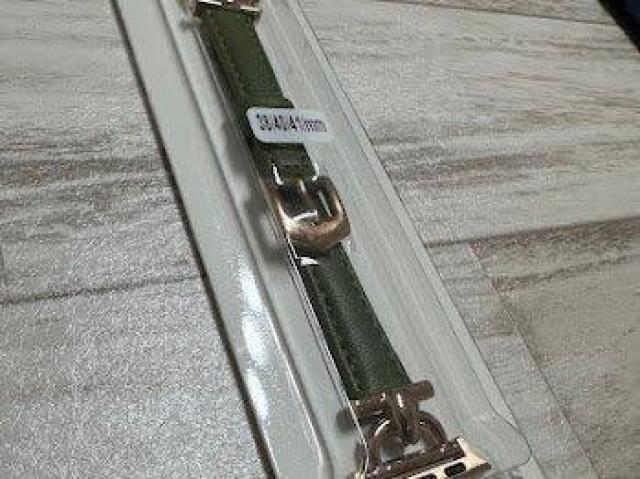 Apple Watch バンド 合皮 38/40/41mm グリーン+ゴールド2 < 女性アクセサリー/時計 Apple Watch バンド 合皮 38/40/41mm グリーン+ゴールド2 < 女性アクセサリー/時計の