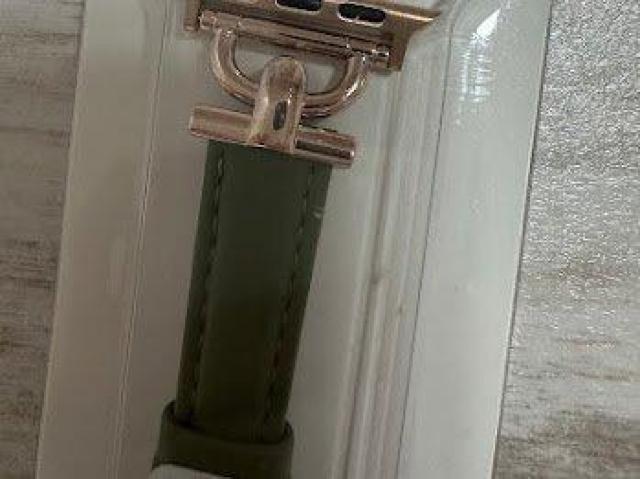 Apple Watch バンド 合皮 38/40/41mm グリーン+ゴールド2 < 女性アクセサリー/時計 Apple Watch バンド 合皮 38/40/41mm グリーン+ゴールド2 < 女性アクセサリー/時計の