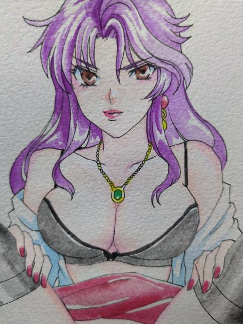 自作イラスト・送料込・野々村病院の人々・野々村亜希子・脱ぎかけ・下着姿・お誘い・巨乳・ハガキサイズ < アニメ/コミック/キャラクター 自作イラスト・送料込・野々村病院の人々・野々村亜希子・脱ぎかけ・下着姿・お誘い・巨乳・ハガキサイズ < アニメ/コミック/キャラクターの