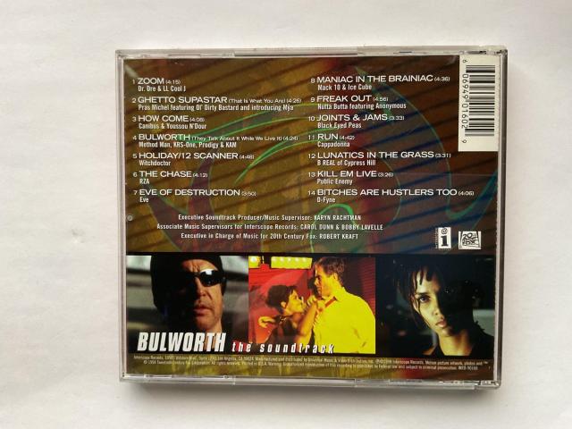 BULWORTH the soundtrack �u�����[�X �T�E���h�g���b�N CD HIP HOP �f�� �� CD/DVD/�r�f�I�� 