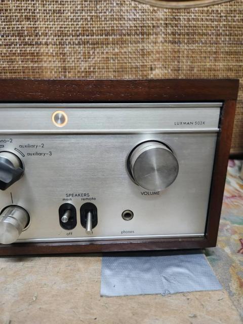 レアマジ綺麗!レストア整備極上超美品!LUXMANプリメインアンプSQ-503X < 家電/AV レアマジ綺麗!レストア整備極上超美品!LUXMANプリメインアンプSQ-503X < 家電/AVの