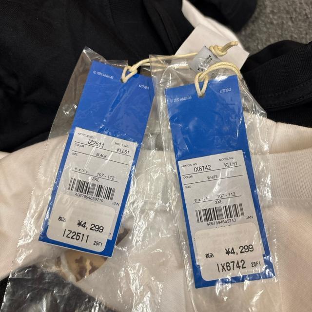 ���� �V�i �^�O�t�� adidas �A�f�B�_�X ����T�V���c 2���Z�b�g 3XL �� �u�����h�� 