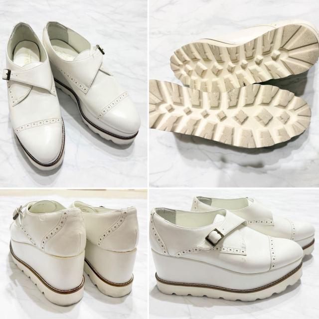 デイジーリン ワッツDAISY LIN WATS厚底シューズ白#36.5 < 女性ファッション デイジーリン ワッツDAISY LIN WATS厚底シューズ白#36.5 < 女性ファッションの