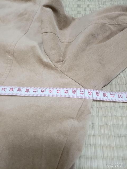 23区 ベージュ スエード風 長袖シャツ 40 < 女性ファッション 23区 ベージュ スエード風 長袖シャツ 40 < 女性ファッションの