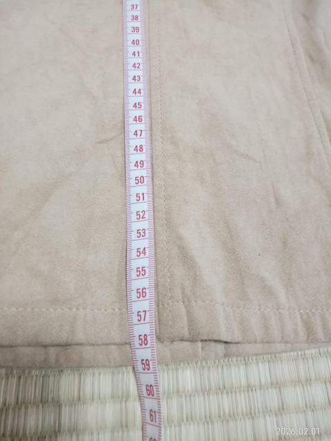 23区 ベージュ スエード風 長袖シャツ 40 < 女性ファッション 23区 ベージュ スエード風 長袖シャツ 40 < 女性ファッションの