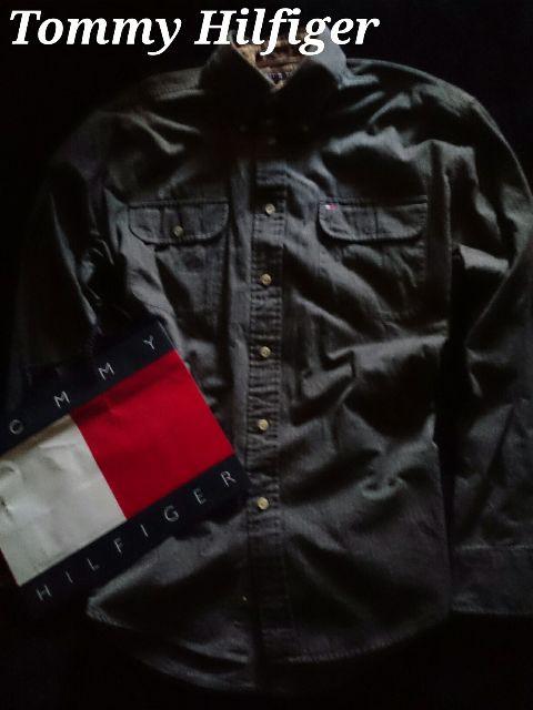 【Tommy Hilfiger】トミー Vintage Washed ボタンダウンシャツ L/ヘリンボーン織 < ブランド 【Tommy Hilfiger】トミー Vintage Washed ボタンダウンシャツ L/ヘリンボーン織 < ブランドの