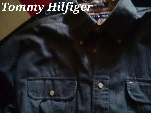 【Tommy Hilfiger】トミー Vintage Washed ボタンダウンシャツ L/ヘリンボーン織 < ブランド 【Tommy Hilfiger】トミー Vintage Washed ボタンダウンシャツ L/ヘリンボーン織 < ブランドの