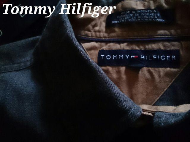 【Tommy Hilfiger】トミー Vintage Washed ボタンダウンシャツ L/ヘリンボーン織 < ブランド 【Tommy Hilfiger】トミー Vintage Washed ボタンダウンシャツ L/ヘリンボーン織 < ブランドの