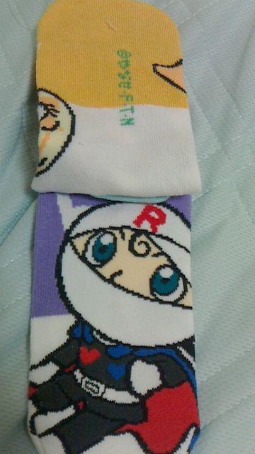 めくると柄が違うメロンパンナちゃん靴下23〜25p < 女性ファッション  めくると柄が違うメロンパンナちゃん靴下23〜25p < 女性ファッションの