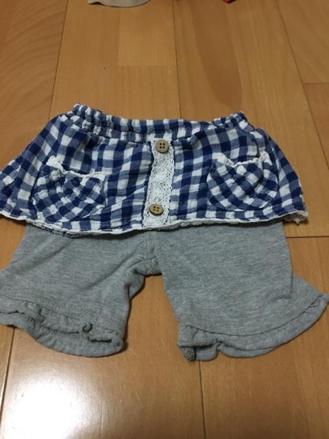 西松屋  夏物ショートパンツ 80   女の子用 < キッズ/ベビー  西松屋  夏物ショートパンツ 80   女の子用 < キッズ/ベビーの