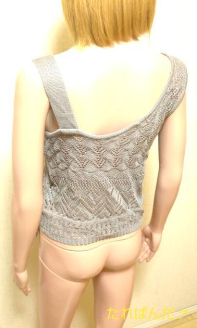 新品タグ付☆大きいL☆綺麗な鍵編みビスチェT199☆3点で即落 < 女性ファッション  新品タグ付☆大きいL☆綺麗な鍵編みビスチェT199☆3点で即落 < 女性ファッションの