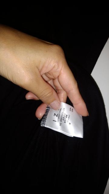 黒い7分袖チュニック Mサイズ < 女性ファッション  黒い7分袖チュニック Mサイズ < 女性ファッションの