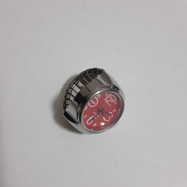 新品 未使用 指輪 時計 シンプル 9色対応 赤  < 男性アクセサリー/時計  新品 未使用 指輪 時計 シンプル 9色対応 赤  < 男性アクセサリー/時計の