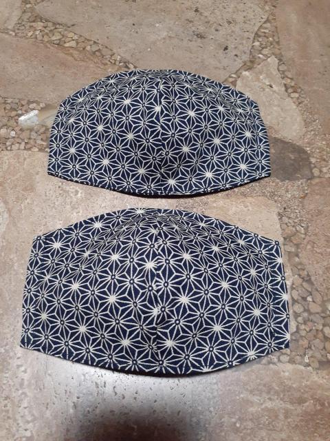 ハンドメイド マスクカバー 麻の葉 2枚セット@ < ペット/手芸/園芸  ハンドメイド マスクカバー 麻の葉 2枚セット@  < ペット/手芸/園芸の