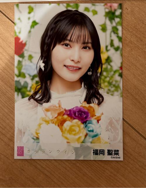 AKB48 福岡聖菜 カラコンウインク 生写真 < タレントグッズ  AKB48 福岡聖菜 カラコンウインク 生写真  < タレントグッズの