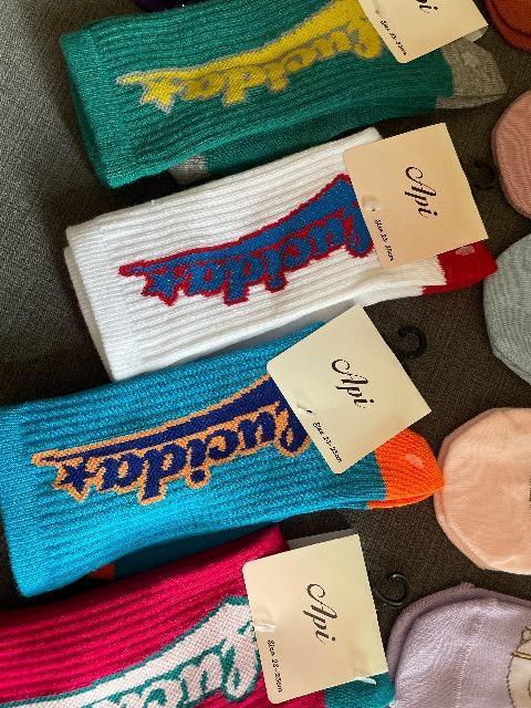 ♯新品♯すみっコぐらし プーさん チシャ猫  Api   ソックス 靴下 10点まとめ売り!! < キッズ/ベビー  ♯新品♯すみっコぐらし プーさん チシャ猫  Api   ソックス 靴下 10点まとめ売り!! < キッズ/ベビーの