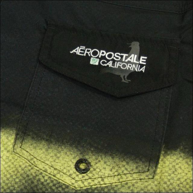 エアロポステール メンズ 水着 スイムパンツ AEROPOSTALE ハーフパンツ ボーダー ブラック < レジャー/スポーツ  エアロポステール メンズ 水着 スイムパンツ AEROPOSTALE ハーフパンツ ボーダー ブラック < レジャー/スポーツの