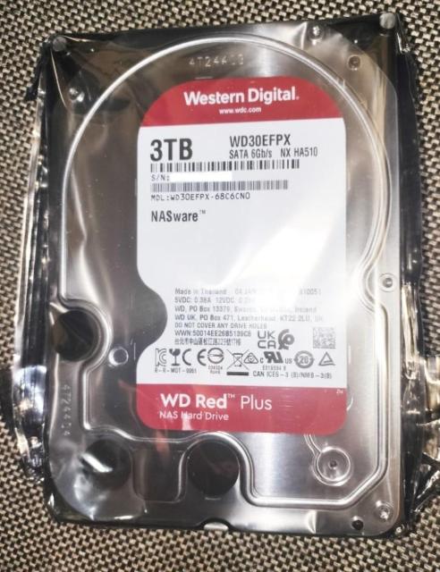 Western Digital Red Plus ハードディスク(3TB) < PC本体/周辺機器  Western Digital Red Plus ハードディスク(3TB) < PC本体/周辺機器の
