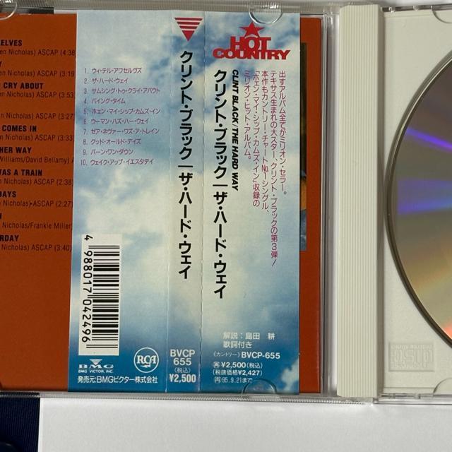 CLINT BLACK / THE HARD WAY < CD/DVD/ビデオ  CLINT BLACK / THE HARD WAY < CD/DVD/ビデオの
