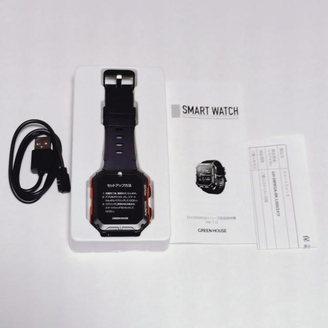 �X�}�[�g�E�H�b�`�^�t �O���[���n�E�X SMART WATCH TOUGH GEO �� �Ɠd/AV�� 