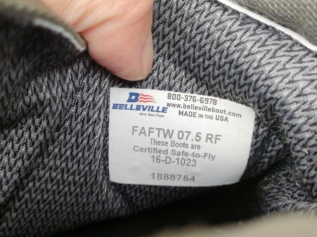 �y���g�p�zBelleville 7.5R �S�A�e�b�N�X �u�[�c �r�u�����\�[�� GORE-TEX �R���o�b�g�u�[�c �� �z�r�[�� 