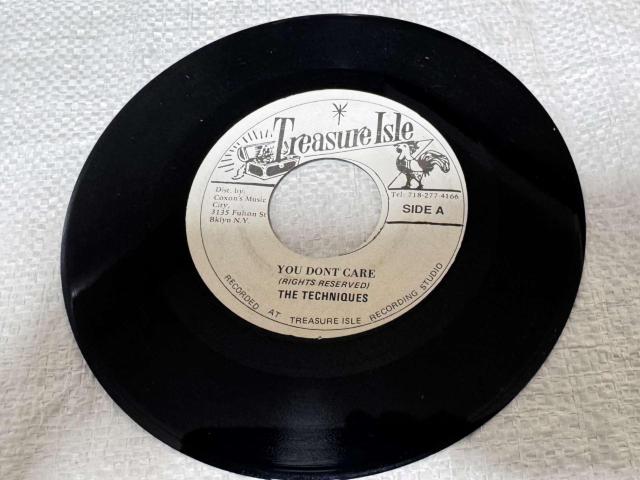 Treasure Isle 7�C���` THE TECHNIQUES / DENNIS ALCAPHONE ���R�[�h �� CD/DVD/�r�f�I�� 