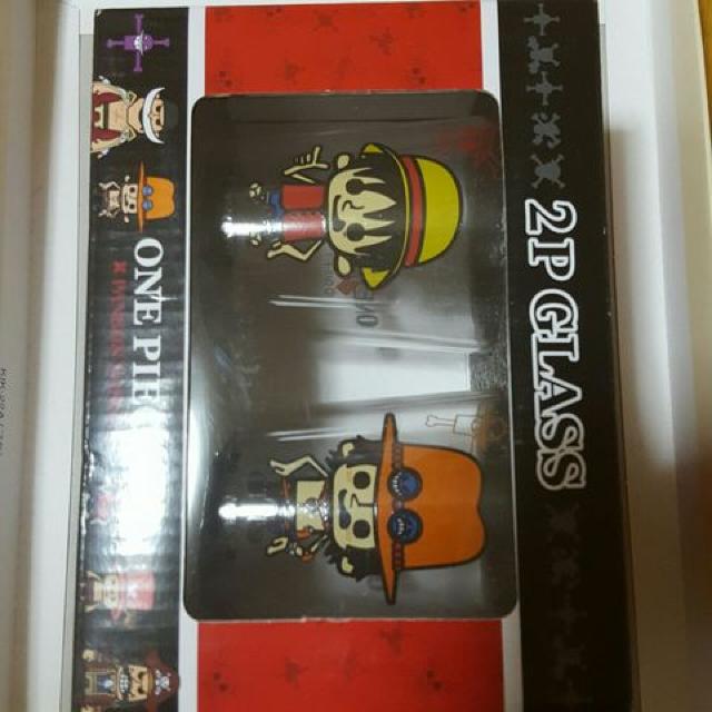 新品〓ワンピース★グラス2個セット♪ルフィ&エース < インテリア/ライフ  新品〓ワンピース★グラス2個セット♪ルフィ&エース  < インテリア/ライフの