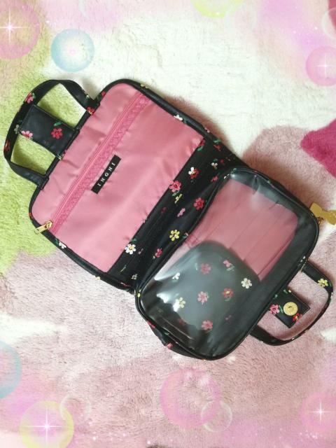 新品☆イング*リボン付き花柄メイクポーチ < ブランド  新品☆イング*リボン付き花柄メイクポーチ < ブランドの