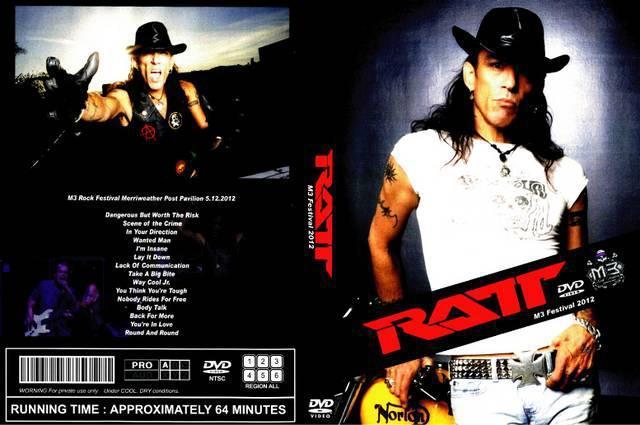 RATT M3 FESTIVAL 2012 ラット フォアンクルーシェ < CD/DVD/ビデオ  RATT M3 FESTIVAL 2012 ラット フォアンクルーシェ  < CD/DVD/ビデオの
