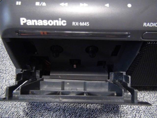 Panasonic RX-M45 FM・AM ラジオカセットレコーダー !。 < CD/DVD/ビデオ  Panasonic RX-M45 FM・AM ラジオカセットレコーダー !。 < CD/DVD/ビデオの