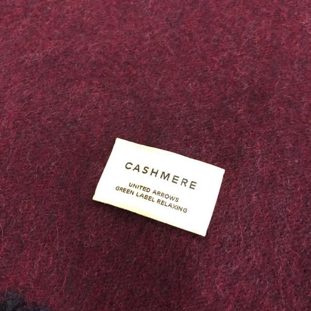 即決 UNITED ARROMS GREEN LABEL RELAXING カシミヤマフラー < 女性ファッション 即決 UNITED ARROMS GREEN LABEL RELAXING カシミヤマフラー < 女性ファッションの