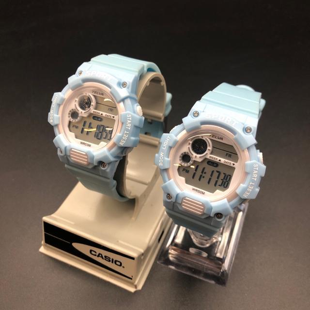 即決 TELVA CREPHA デジタル 腕時計 TE-D280 2本セット < 女性アクセサリー/時計  即決 TELVA CREPHA デジタル 腕時計 TE-D280 2本セット  < 女性アクセサリー/時計の