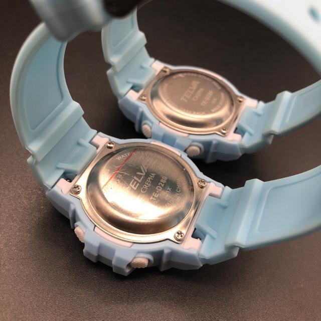 即決 TELVA CREPHA デジタル 腕時計 TE-D280 2本セット < 女性アクセサリー/時計  即決 TELVA CREPHA デジタル 腕時計 TE-D280 2本セット < 女性アクセサリー/時計の