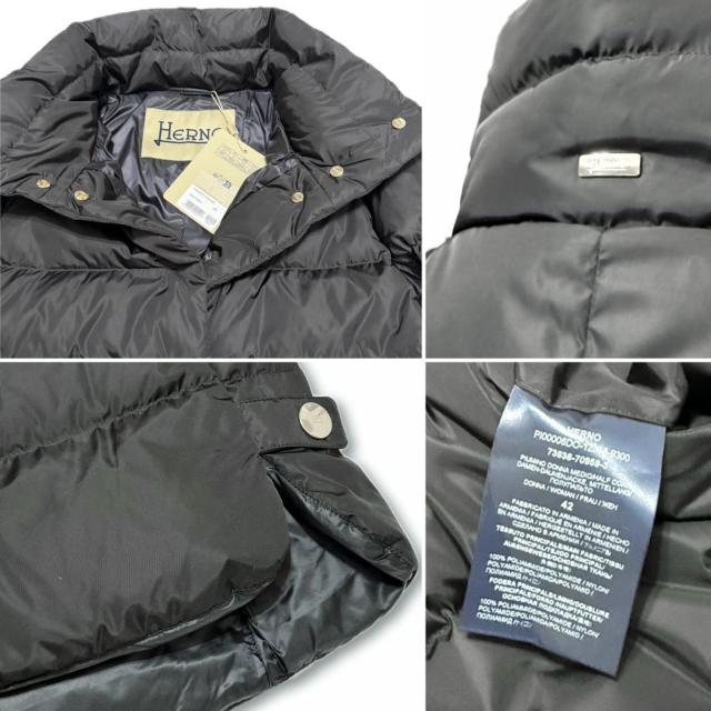 新品ヘルノHERNOナイロンAラインダウンコートジャケットPI00 < ブランド 新品ヘルノHERNOナイロンAラインダウンコートジャケットPI00 < ブランドの