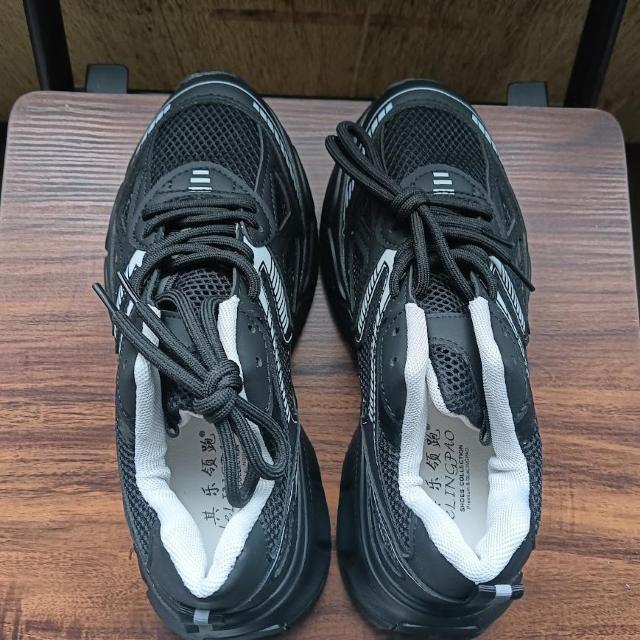 新品 24cm レディース スニーカー ブラック シューズ 靴 厚底 カジュアル < 女性ファッション  新品 24cm レディース スニーカー ブラック シューズ 靴 厚底 カジュアル < 女性ファッションの