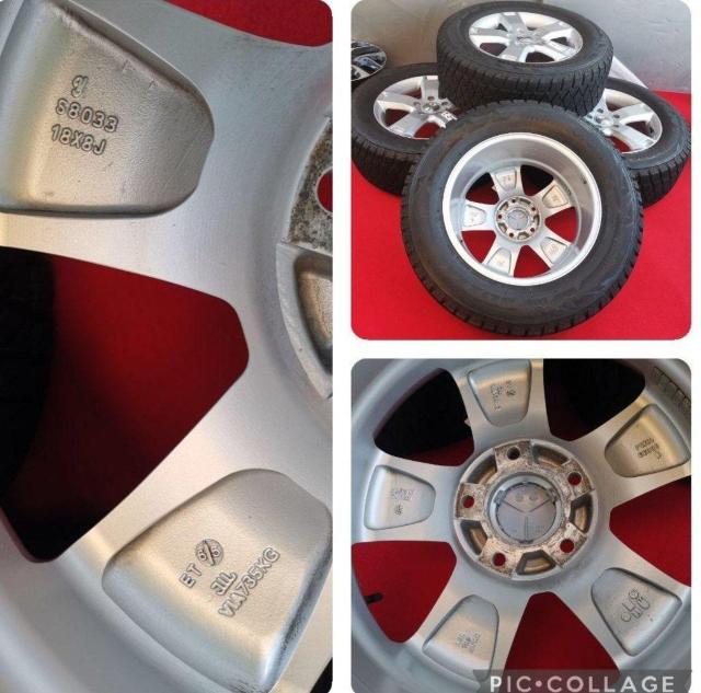 ベンツ AMG Gクラス W463 G550 18インチ AGA 8J+65 PCD:130 BRIDGESTONE BLIZZA < 自動車/バイク ベンツ AMG Gクラス W463 G550 18インチ AGA 8J+65 PCD:130 BRIDGESTONE BLIZZA < 自動車/バイク