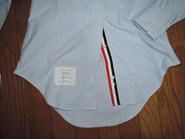 THOM BROWNE guE gR[ C pCsOVc Vc 0u[ SHIRTS{^_EVc  uh 