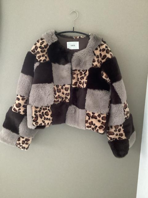 未使用 FURFUR エコファーミックスブルゾン アニマル ファーファー < ブランド 未使用 FURFUR エコファーミックスブルゾン アニマル ファーファー < ブランドの