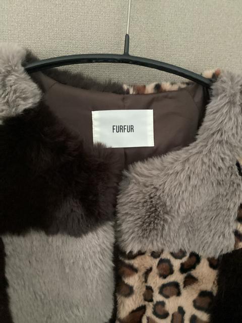 未使用 FURFUR エコファーミックスブルゾン アニマル ファーファー < ブランド 未使用 FURFUR エコファーミックスブルゾン アニマル ファーファー < ブランドの