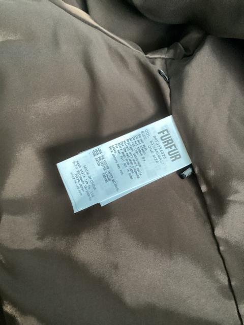 未使用 FURFUR エコファーミックスブルゾン アニマル ファーファー < ブランド 未使用 FURFUR エコファーミックスブルゾン アニマル ファーファー < ブランドの