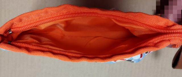 花柄ナイロンポーチ ファスナー付き < 女性ファッション 花柄ナイロンポーチ ファスナー付き < 女性ファッションの