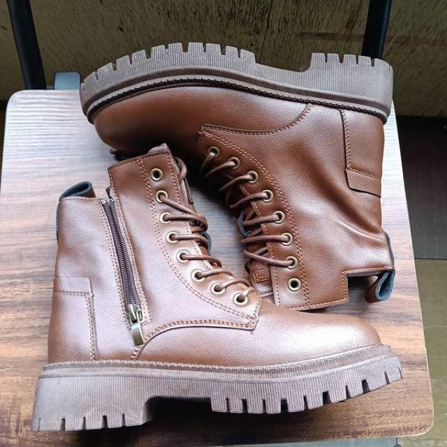 �V�i 22.5cm ���f�B�[�X �u�[�c �u���E�� ���� �V���[�Y �V���[�g�u�[�c �� �����t�@�b�V������ 