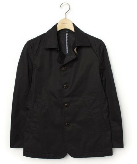 □ナノユニバース トレンチ ジャケット/メンズ/S/黒☆新品 < ブランド  □ナノユニバース トレンチ ジャケット/メンズ/S/黒☆新品  < ブランドの