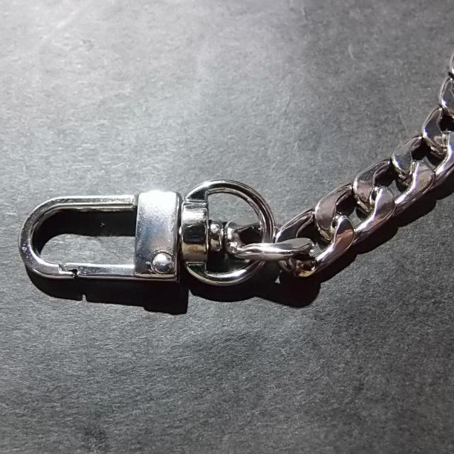 送料無料 喜平 キヘイ ウォレットチェーン 財布 シルバー色 < 男性アクセサリー/時計 送料無料 喜平 キヘイ ウォレットチェーン 財布 シルバー色 < 男性アクセサリー/時計の